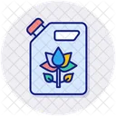 Bio Fuel Can Bio Icon
