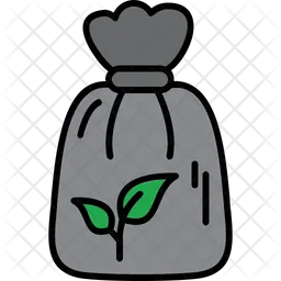 Bio Garbage Bag  Icon