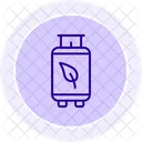 Bio Gas Line Icon Icon