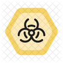 Bio Hazard Caution Alert Icon