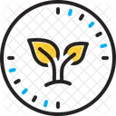 Organisch Biologisch Blatt Symbol