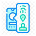 Bio Metric Data  Icon