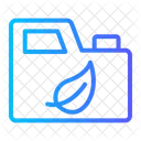 Bio Ol Naturol Olflasche Symbol