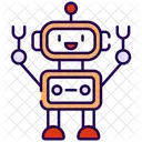 Bio Robot Bio Automation Icon
