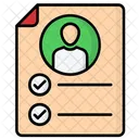 Bio sheet  Icon