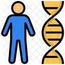 Genomik Medizin DNA Wissenschaft Symbol