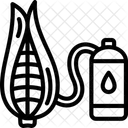 Biocombustible Etanol Biogas Icono