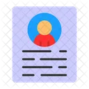 Biodata  Icon