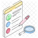 Biodata Profile Portfolio Icon