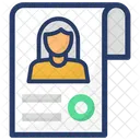 Biodata  Icon