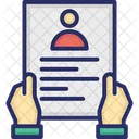 Biodata  Icon
