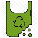 Biodegradable Bag Green Bag Eco Friendly Icon