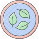 Biodegradable Lineal Color Icon Icon