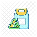 Biodegradable packaging  Icon