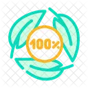 Biodegradable Product Label Icon