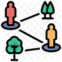 Biodiversity Exotic Plants Immigration Cultural Exchange Evacuate Ecology And Environment Icon