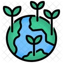 Biodiversity Green Earth Ecology And Environment Ecosystem Ecology Reforestation Icon