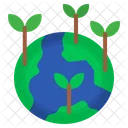 Biodiversity Green Earth Ecology And Environment Ecosystem Ecology Reforestation Icon