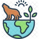 Biodiversity Living Species Conservation Icon