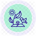 Biodiversity Line Icon Icon