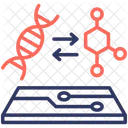 Bioelectronic Chip Technology Icon