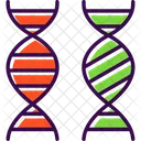 Bioengenharia Cromossomo Comparacao Ícone