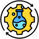 Bioengineering Gear Chemistry Icon