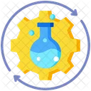 Bioengineering Gear Chemistry Icon