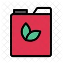 Biofuel Can Eco Icon