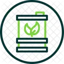 Biofuel Biogas Cartoon Icon