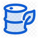Biofuel Barrel Storage Tank Icon