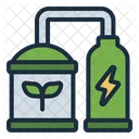 Biogas Renewable Fuel Icon
