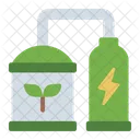 Biogas Renewable Fuel Icon