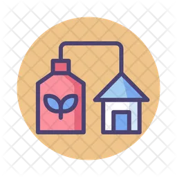 Biogasenergie  Symbol