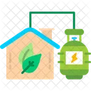 Biogas Energy Bio Resources Biofuel Icon
