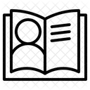 Biography Document Resume Icon