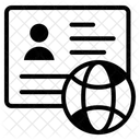 Biography Document Resume Icon