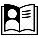 Biography Document Resume Icon