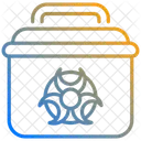 생물학적 위험  아이콘