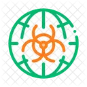 Biohazard Symbol Problem Icon