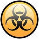 Biohazard Toxic Danger Icon