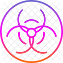 Biohazard Biological Chemical Icon