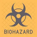 Biohazard Waste Label Icon