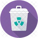 Biohazard Chemical Waste Icon