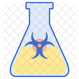Biohazard Flask  Icon