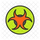 Biohazard Virus Danger Icon