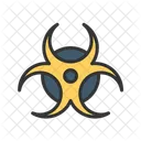 Biohazard Sign Dangerous Microorganisms Pathogenic Agents Icône