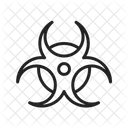 Biohazard Sign  Icon