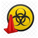 Biohazard Virus Danger Icon