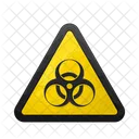 Biohazard Warning Alert Security Icône